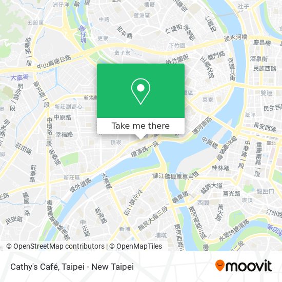 Cathy's Café map