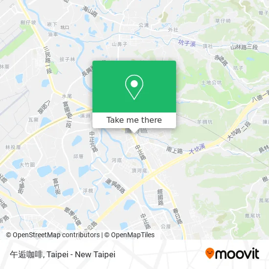 午逅咖啡地圖