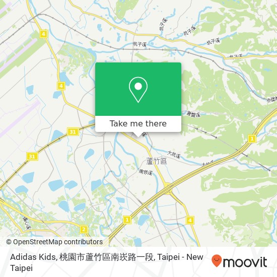 Adidas Kids, 桃園市蘆竹區南崁路一段 map