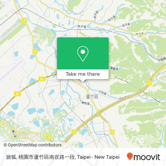 旅狐, 桃園市蘆竹區南崁路一段 map