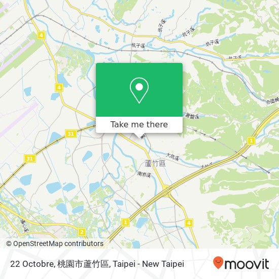 22 Octobre, 桃園市蘆竹區 map
