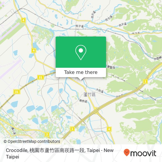 Crocodile, 桃園市蘆竹區南崁路一段 map