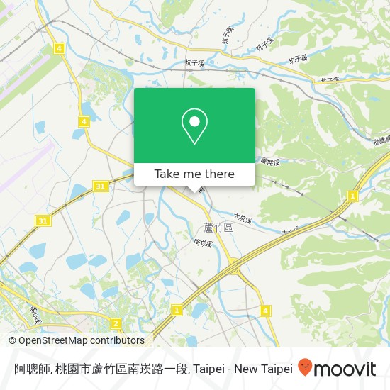 阿聰師, 桃園市蘆竹區南崁路一段 map