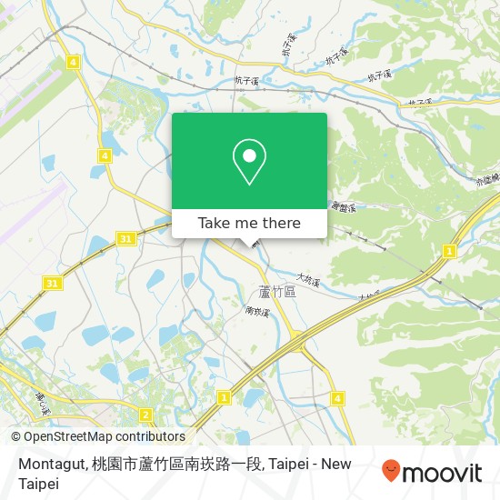 Montagut, 桃園市蘆竹區南崁路一段 map