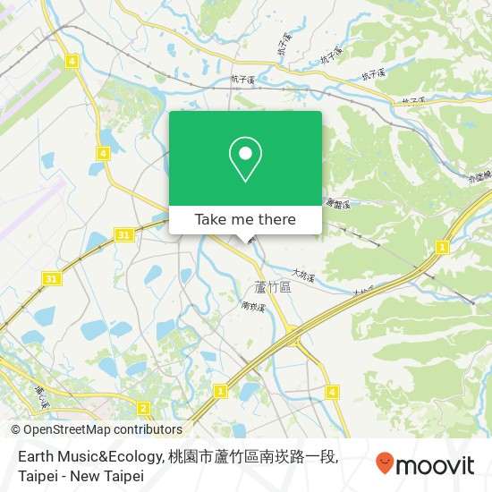 Earth Music&Ecology, 桃園市蘆竹區南崁路一段 map