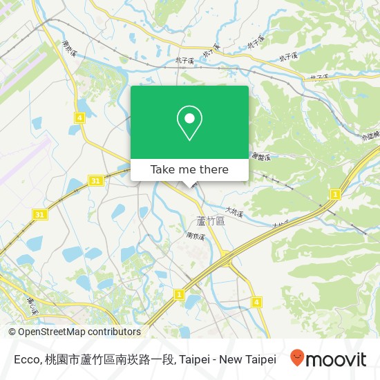 Ecco, 桃園市蘆竹區南崁路一段 map