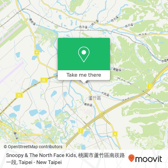 Snoopy & The North Face Kids, 桃園市蘆竹區南崁路一段 map