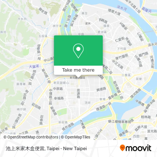 池上米家木盒便當 map
