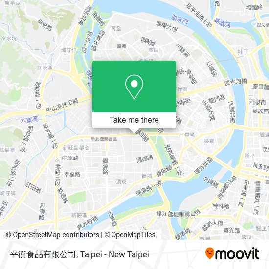 平衡食品有限公司 map