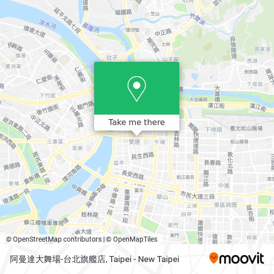 阿曼達大舞場-台北旗艦店 map