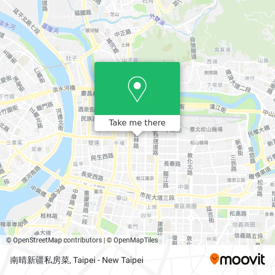 南晴新疆私房菜 map