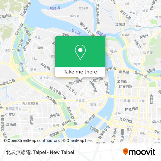 北辰無線電地圖