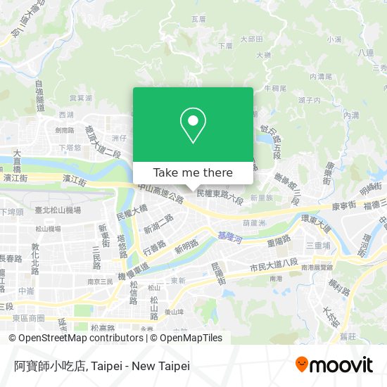 阿寶師小吃店 map