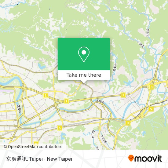 京廣通訊 map