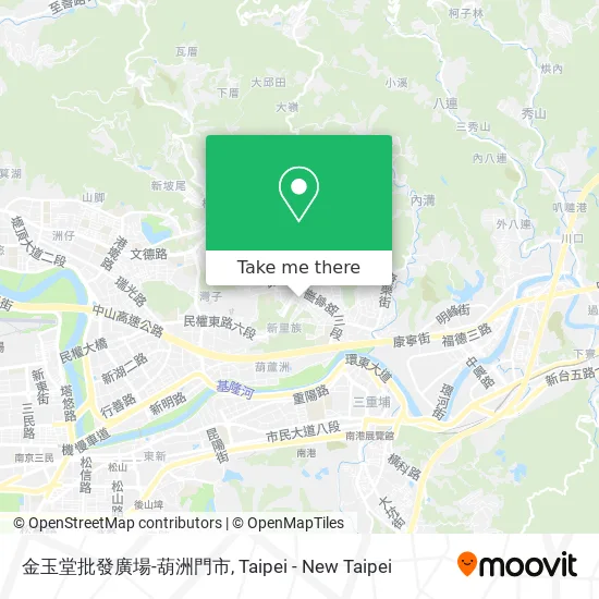 金玉堂批發廣場-葫洲門市地圖