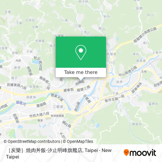 ［炭樂］燒肉丼飯-汐止明峰旗艦店 map