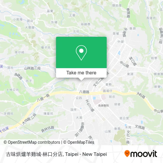 古味烘爐羊雞城-林口分店地圖