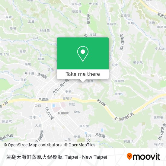 蒸翻天海鮮蒸氣火鍋餐廳 map