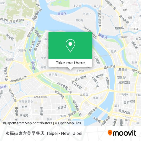 永福街東方美早餐店 map