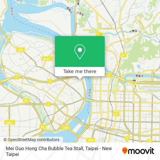 Mei Guo Hong Cha Bubble Tea Stall map