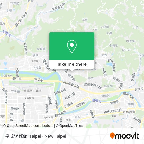 皇騰粥麵館 map