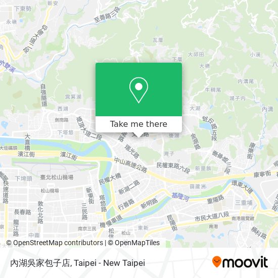 內湖吳家包子店 map