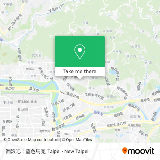 翻滾吧！藍色馬克地圖
