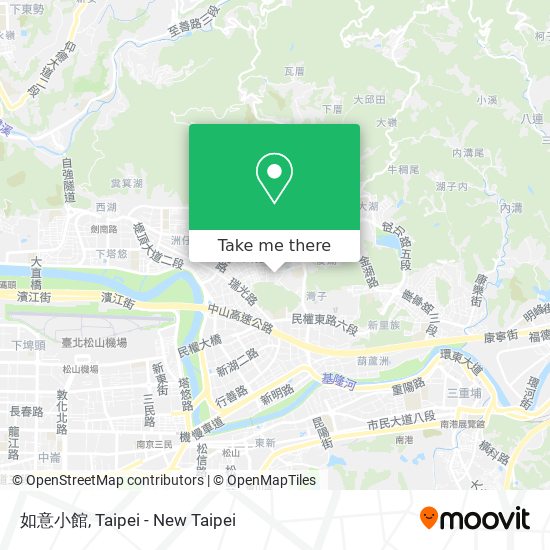 如意小館地圖