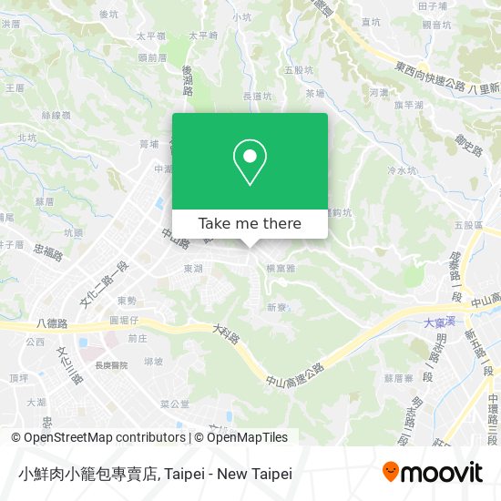 小鮮肉小籠包專賣店 map