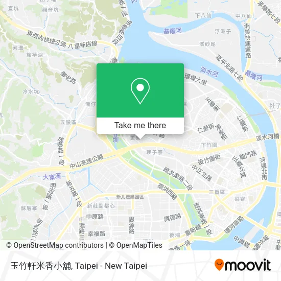 玉竹軒米香小舖地圖
