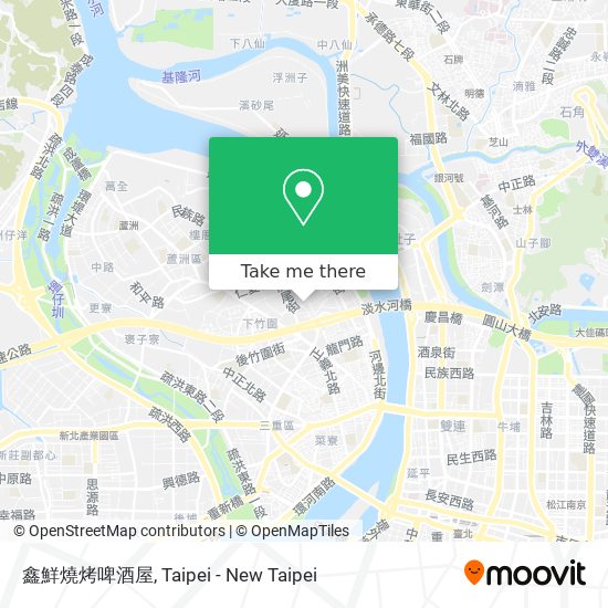 鑫鮮燒烤啤酒屋 map