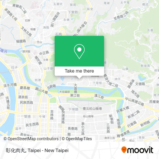 彰化肉丸 map