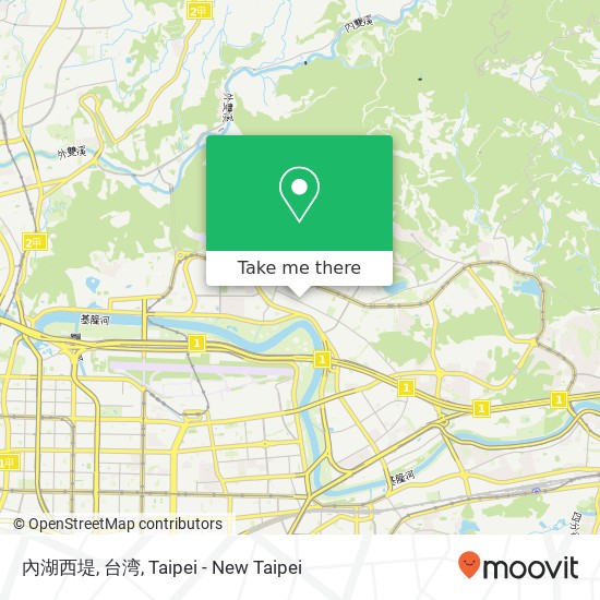 內湖西堤, 台湾 map