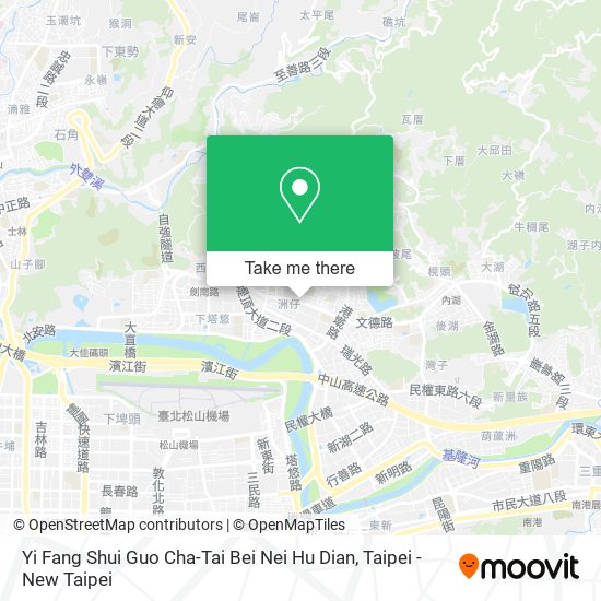 Yi Fang Shui Guo Cha-Tai Bei Nei Hu Dian map