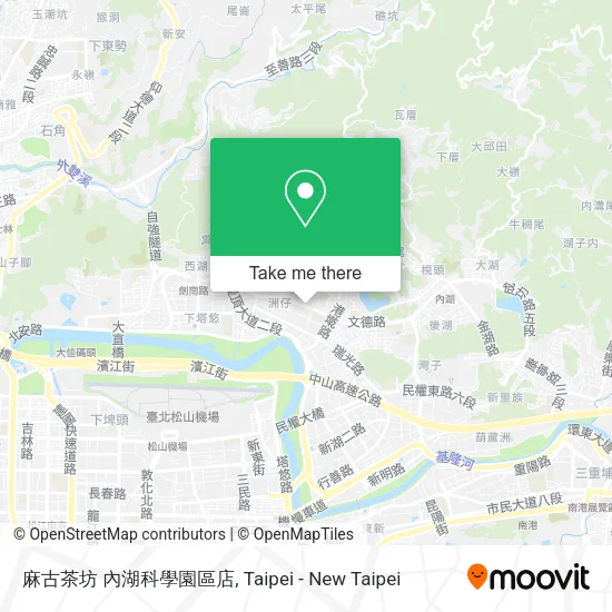麻古茶坊 內湖科學園區店 map