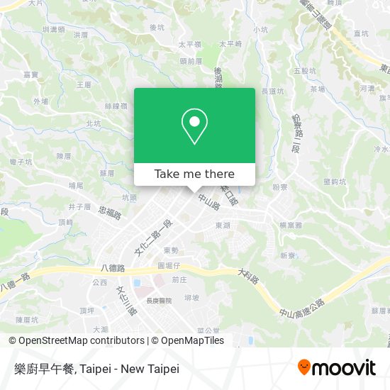 樂廚早午餐 map
