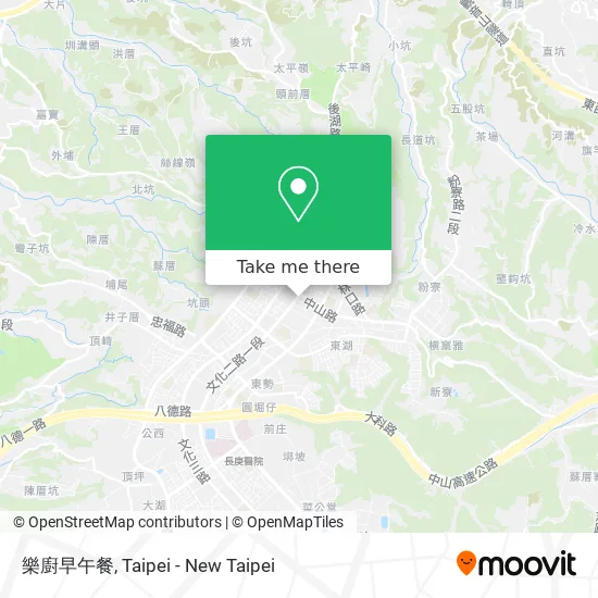樂廚早午餐地圖