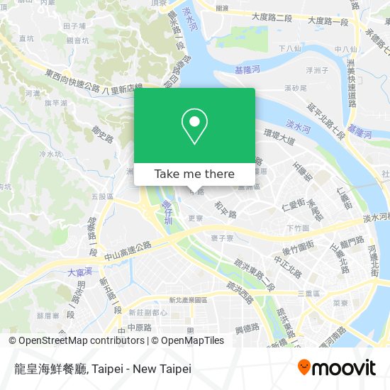 龍皇海鮮餐廳 map