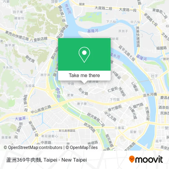 蘆洲369牛肉麵 map