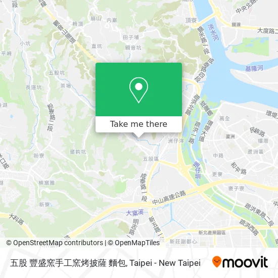 五股 豐盛窯手工窯烤披薩 麵包 map