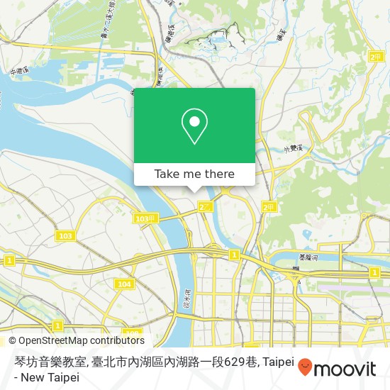 琴坊音樂教室, 臺北市內湖區內湖路一段629巷 map