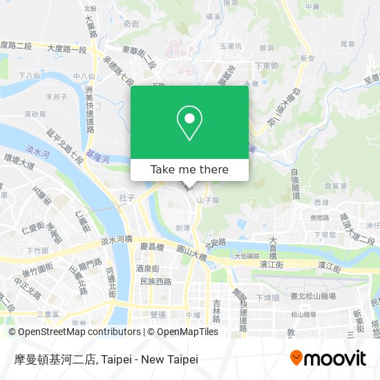 摩曼頓基河二店 map