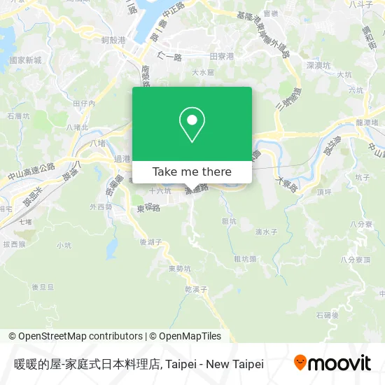 暖暖的屋-家庭式日本料理店 map