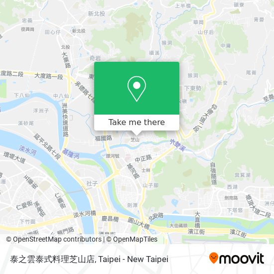 泰之雲泰式料理芝山店 map