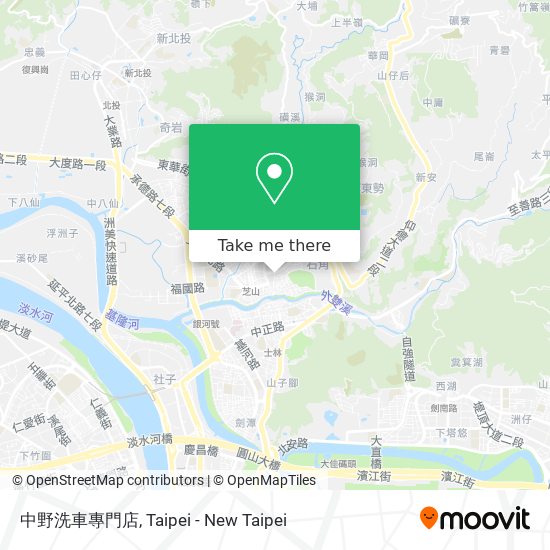 中野洗車專門店 map