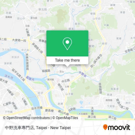 中野洗車專門店 map