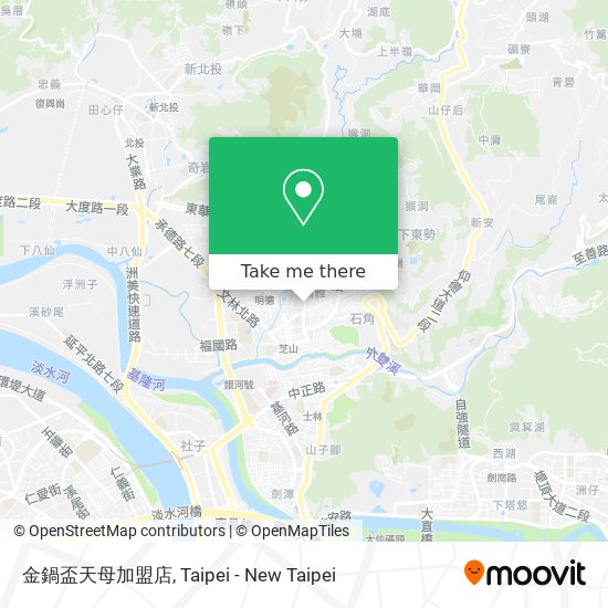 金鍋盃天母加盟店 map