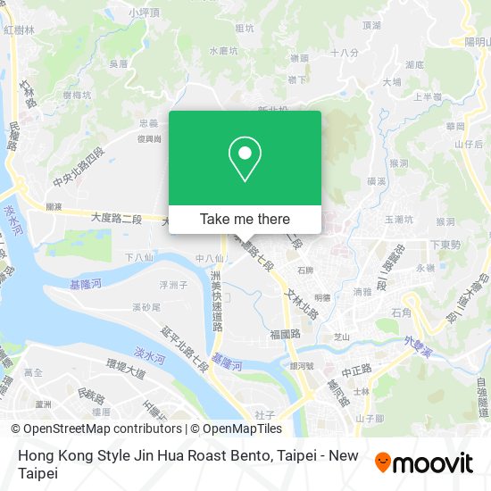 Hong Kong Style Jin Hua Roast Bento map
