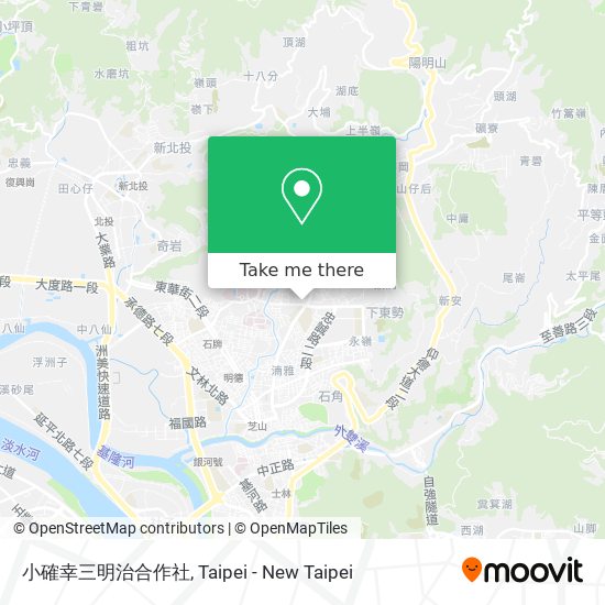 小確幸三明治合作社 map