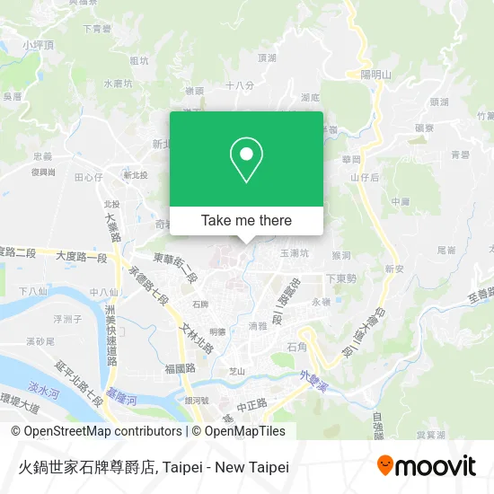 火鍋世家石牌尊爵店 map